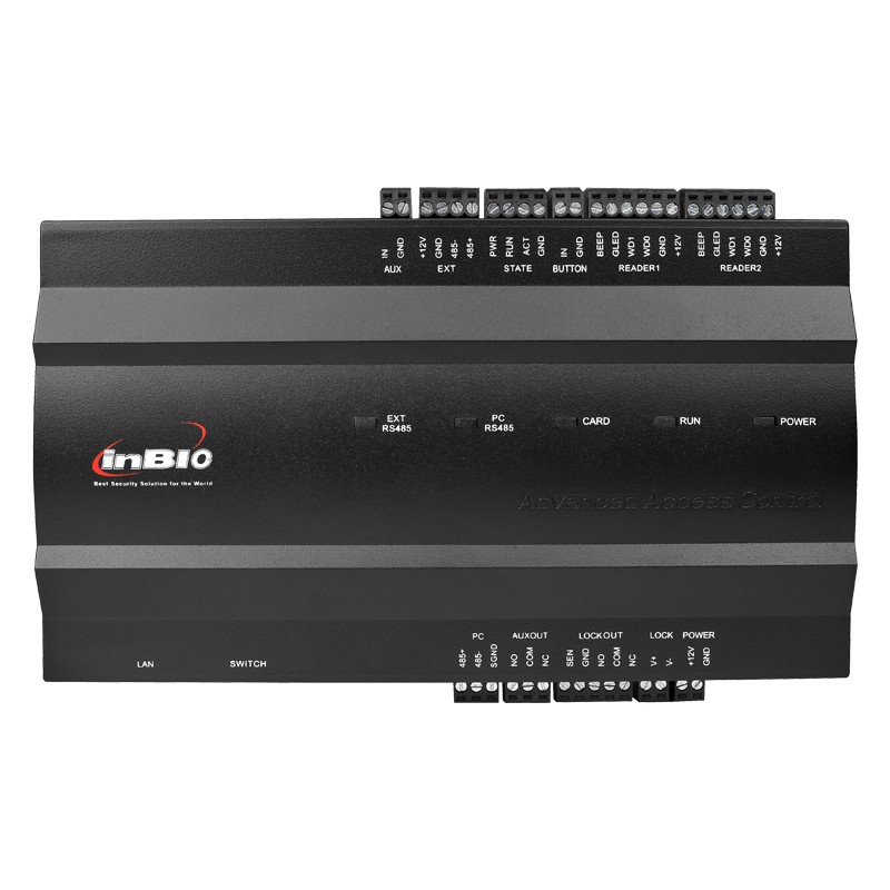 Controladora zkteco Inbios 260 para dos Puertas incluye caja y (ZK-INBIOS 260)